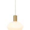 BELL Fönsterlampa 16cm Matt Mässing/Vit