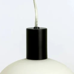 BELL Fönsterlampa 16cm Svart/Opalvit