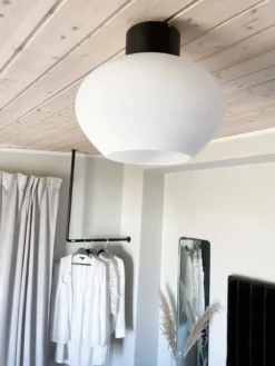 BELL Plafond Stor 35cm Svart/Opalvit
