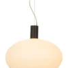 BELL Taklampa 35cm Svart/Opalvit