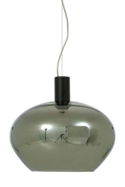 BELL Taklampa 35cm Svart/Rökgrå