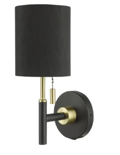BERLIN Vägglampa cm Svart