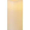 BIG LED-Blockljus 20cm Elfenben