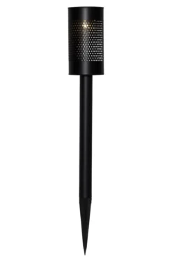 BLACE Solcells-pollare 46cm Svart IP44
