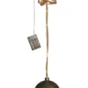 BLISS Glaskula Batteri 16,5cm 18LED Grön