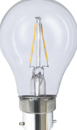 B22 Normal 2W 2700K 220lm Klar LED-Lampa