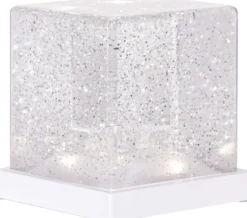 Bordsdekoration Frost Kub 11cm