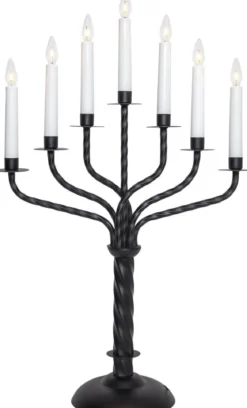 BORE Ljusstake 7L 56cm Svart