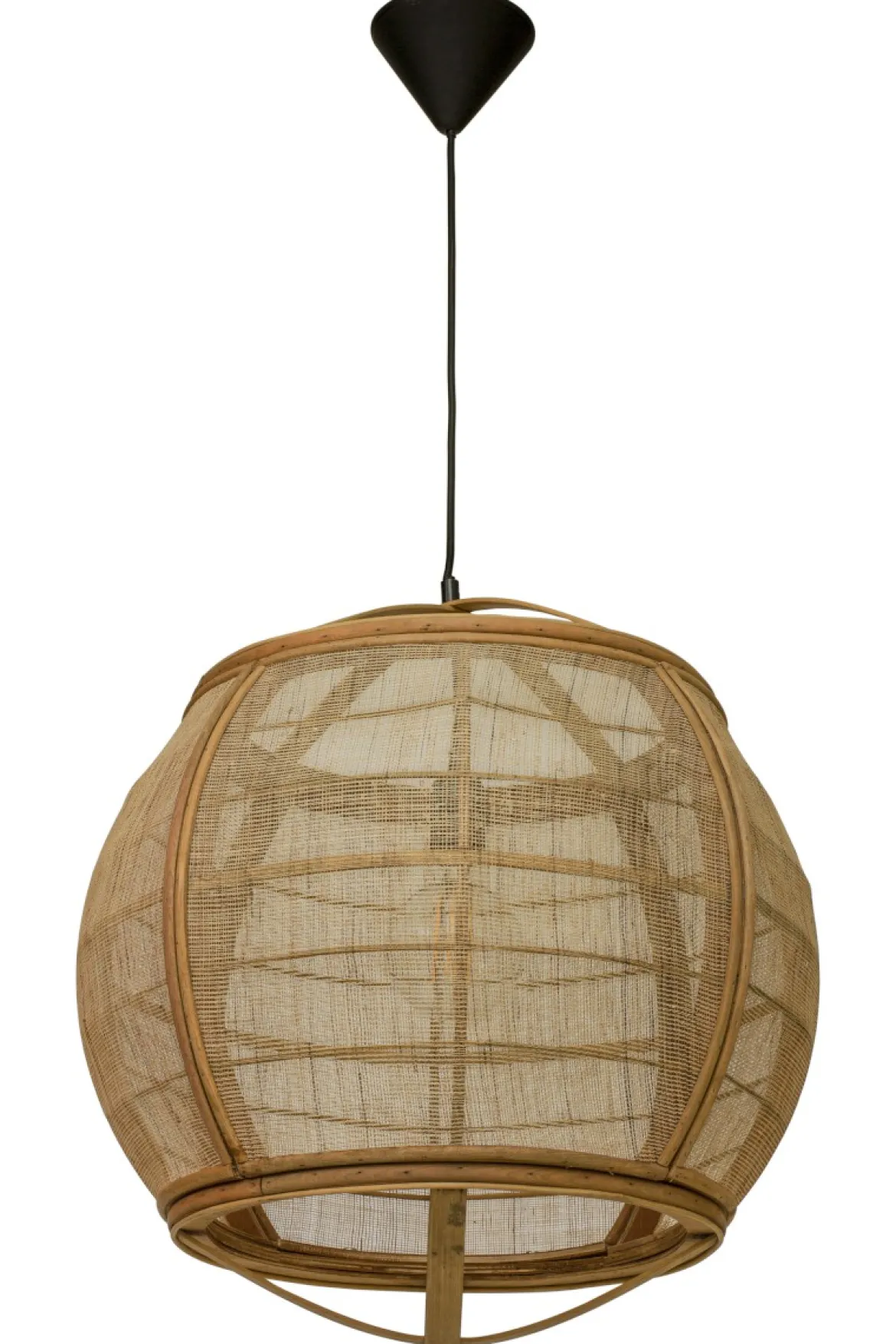 BORNEO Taklampa Ø60cm Natur