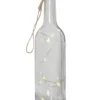 BOTTLE Solcellsdekoration 31cm Transparent IP44