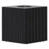BOX Lampfot E27 10cm Svart