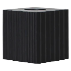 BOX Lampfot E27 10cm Svart