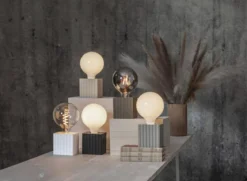 BOX Lampfot E27 10cm Vit