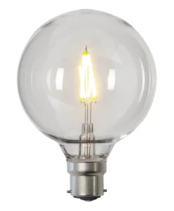 B22 PC Cover Glob95 0.6W 2700k 80lm LED-Lampa