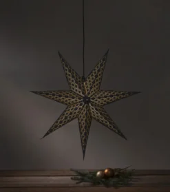 BRODIE Stjärna 60cm Svart