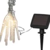 BUBBLY LIGHT-CHAIN Solcells-ljusslinga 180cm 10LED Varmvit/Klar