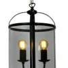 BUDGIE Taklampa Ø23 41cm Svart
