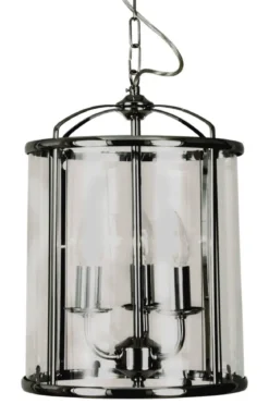 BUDGIE Takpendel 3L 28cm Krom/Klar