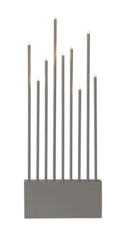 BUZZ Träljusstake 9L 60cm Elefantgrå