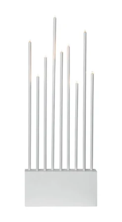 BUZZ Träljusstake 9L 60cm Vit