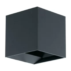 CALPINO Vägglampa LED 10,5cm Antracit IP54
