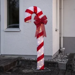 CANDYCANE Utomhusdekoration 1,5m 76LED Vit