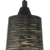 CANDY Fönsterlampa 10cm Svart