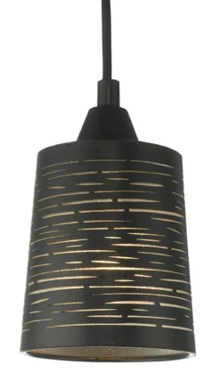 CANDY Fönsterlampa 10cm Svart