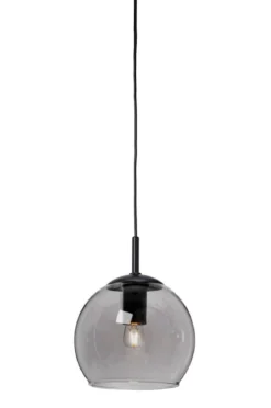 CAPELLA Fönsterlampa 18,5cm Svart/Rökfärgad