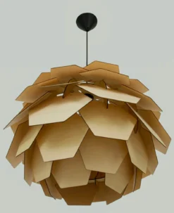 CARPATICA Taklampa Ø60 60cm Natur