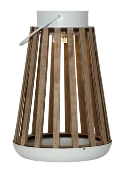 CATANIA Solcellslykta 28cm Beige
