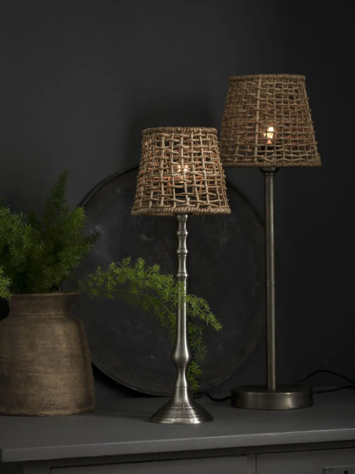 CEBU Lampskärm 21cm Lampakanay Natur