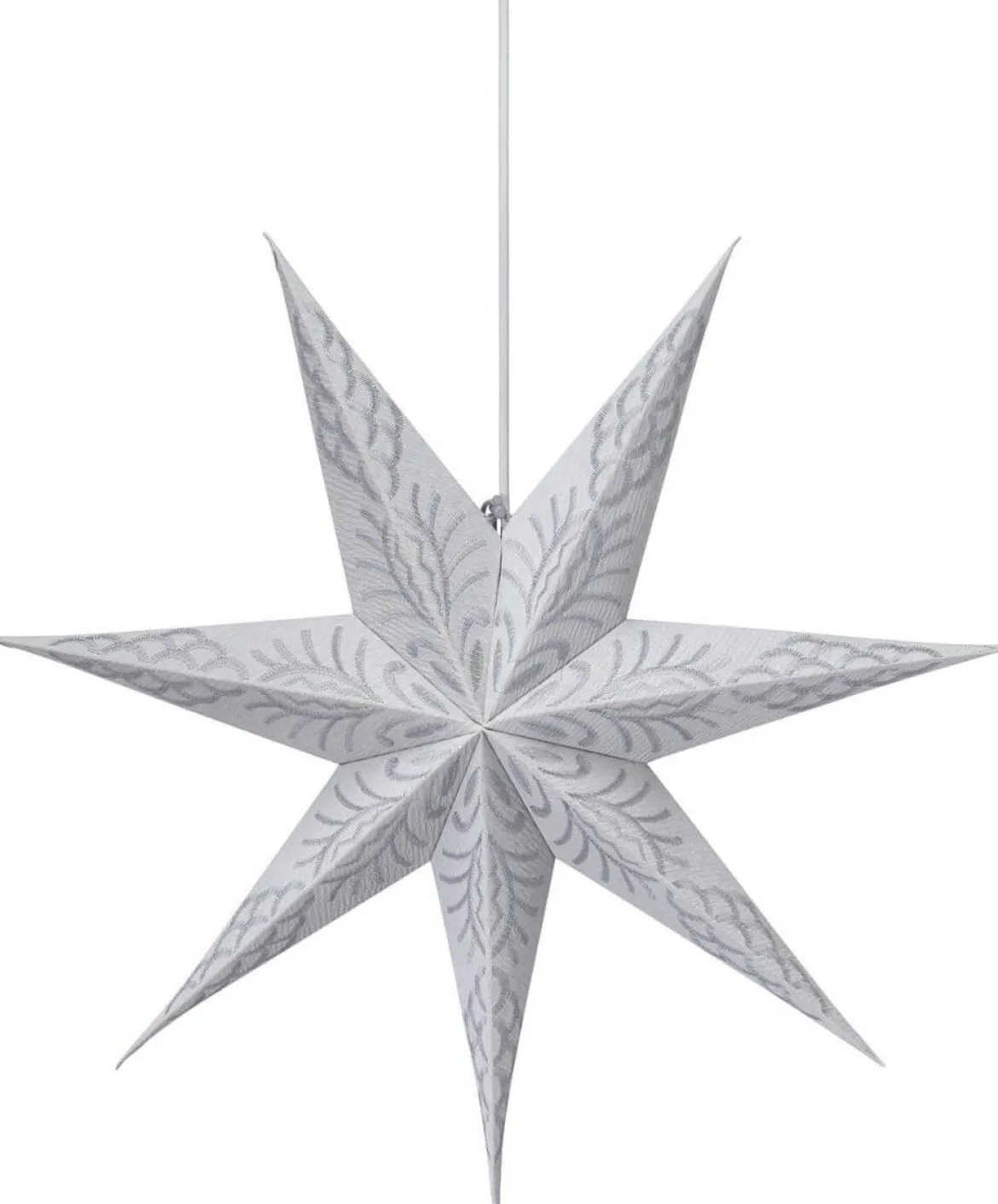 CELESTE Julstjärna 60cm Silver/Grå