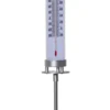 CELSIUS Solcells-Termometer 57,5cm Silver IP44
