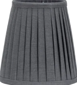 CIA Toppringskärm 20/13cm Plissé Grå