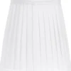 CIA Toppringskärm 20/13cm Plissé Vit