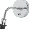 CIA Vägglampa 27cm Krom