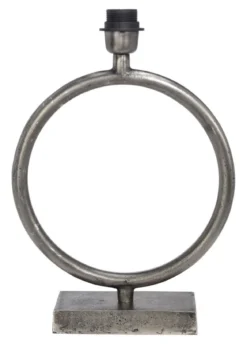 CIRCLE Lampfot 43cm Råsilver