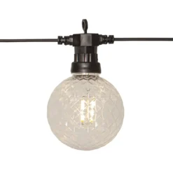 CIRCUS COMB Ljusslinga 450cm 10LED Varmvit/Svart