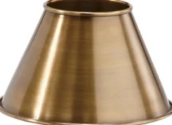 CLASSIC Metallskärm 22/11cm Antikmässing