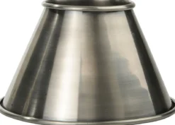 CLASSIC Metallskärm 22/11cm Antiksilver