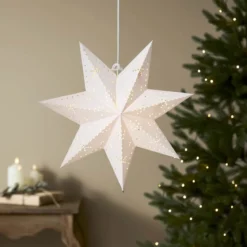 CLASSIC Pappersstjärna 45cm Vit