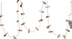 CLIPPY ADVENT Klämmor Batterislinga 24LED 2,4m