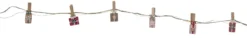 CLIPPY ADVENT Klämmor Batterislinga 24LED 2,4m
