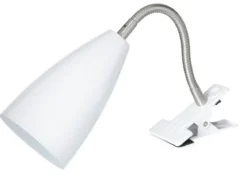 CLIP Vägglampa 10cm Vit