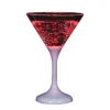 COCKTAILGLAS med LED 16cm Röd