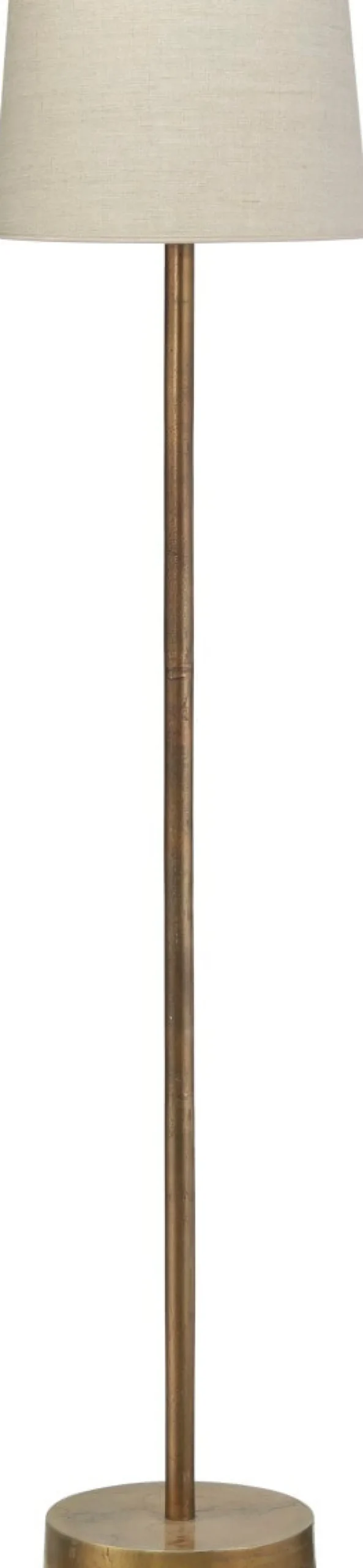 COLUMBUS Golvfot 131cm Råmässing