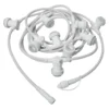 CONNECTA E27 Ljusslinga Extra 7,35m IP44 Vit