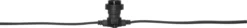CONNECTA FLAT E27 Ljusslinga Extra 7,35m IP44 Svart