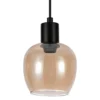 CONNY Fönsterlampa 12cm Svart/Amber